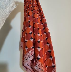 Authentic Valentino Large Silk Square Scarf